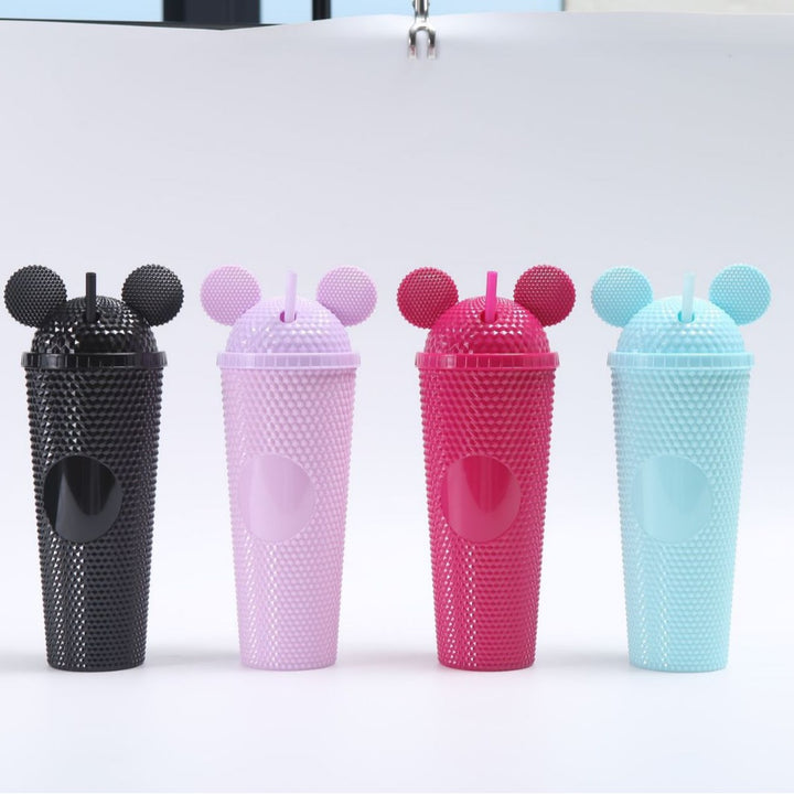 Dame Trendy og leken krus med Mickey Mouse ører Luvikno