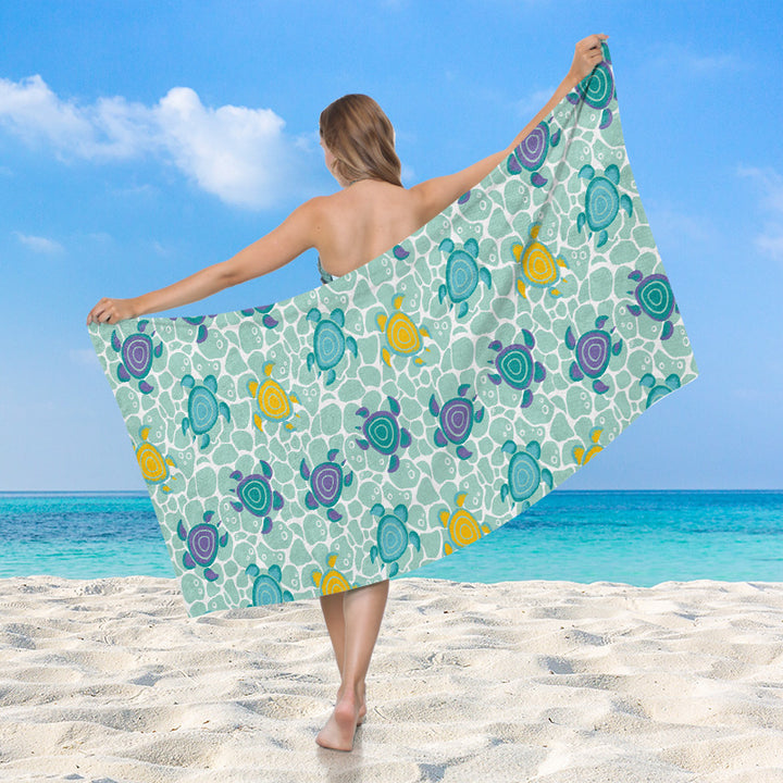 Women's beach towel by Luvikno