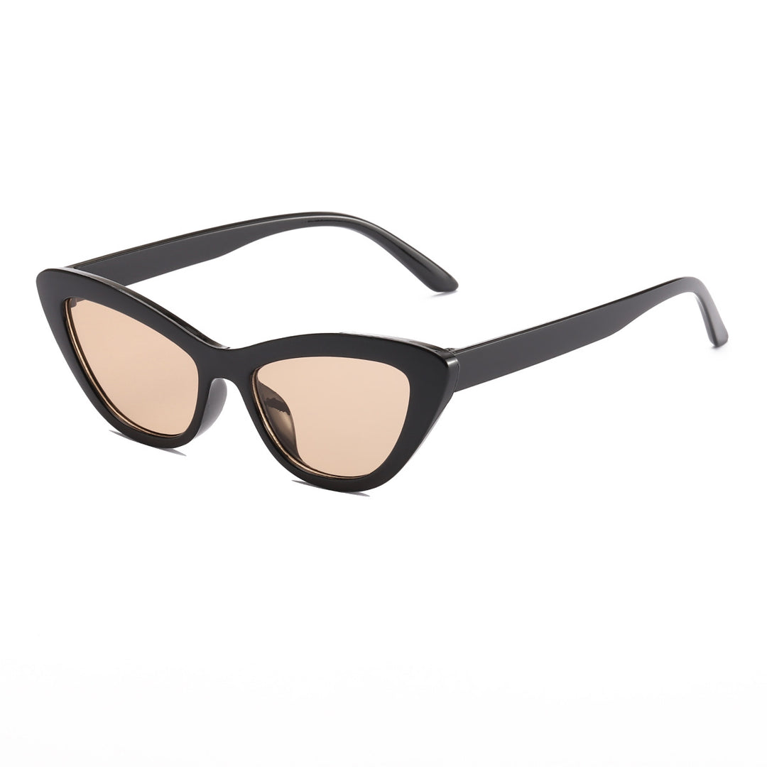 Dame Cat-Eye solbriller med UV-beskyttelse og moderne design Luvikno