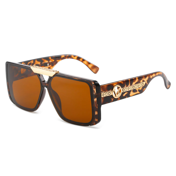 Dame elegant firkantet solbrille Luvikno