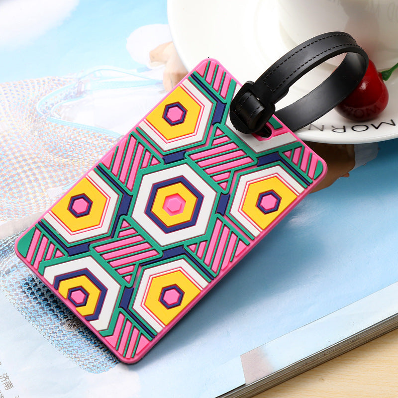 Unisex Bagasjetag med kunstnerisk design Luvikno