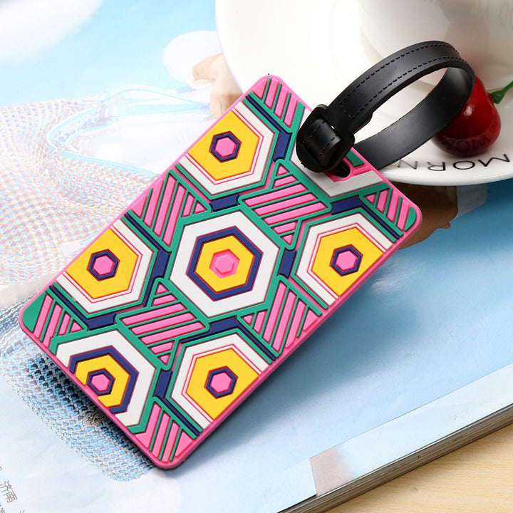 Unisex Bagasjetag med kunstnerisk design Luvikno