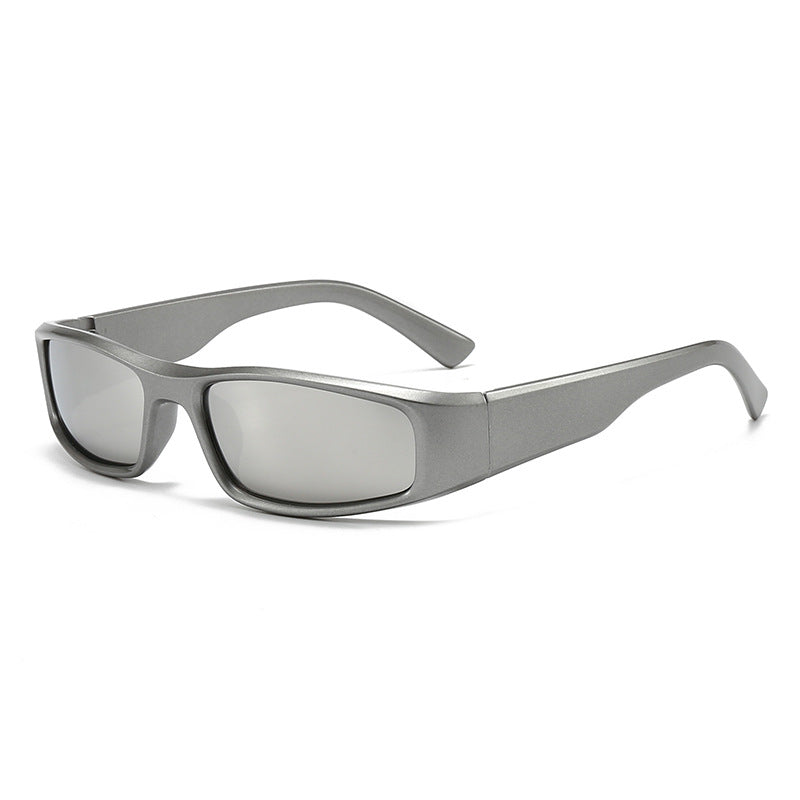 Dame sporty solbriller med robust ramme Luvikno