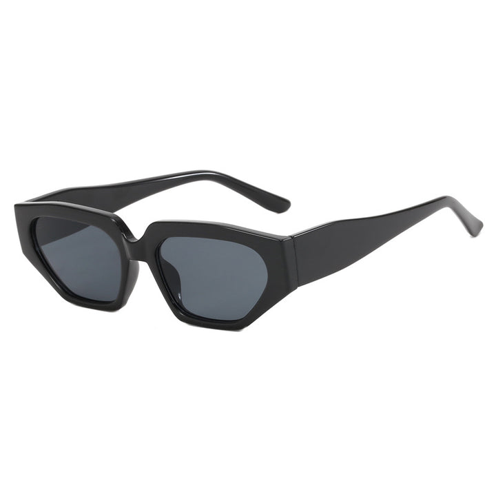 Dame stilige oversized solbriller Luvikno