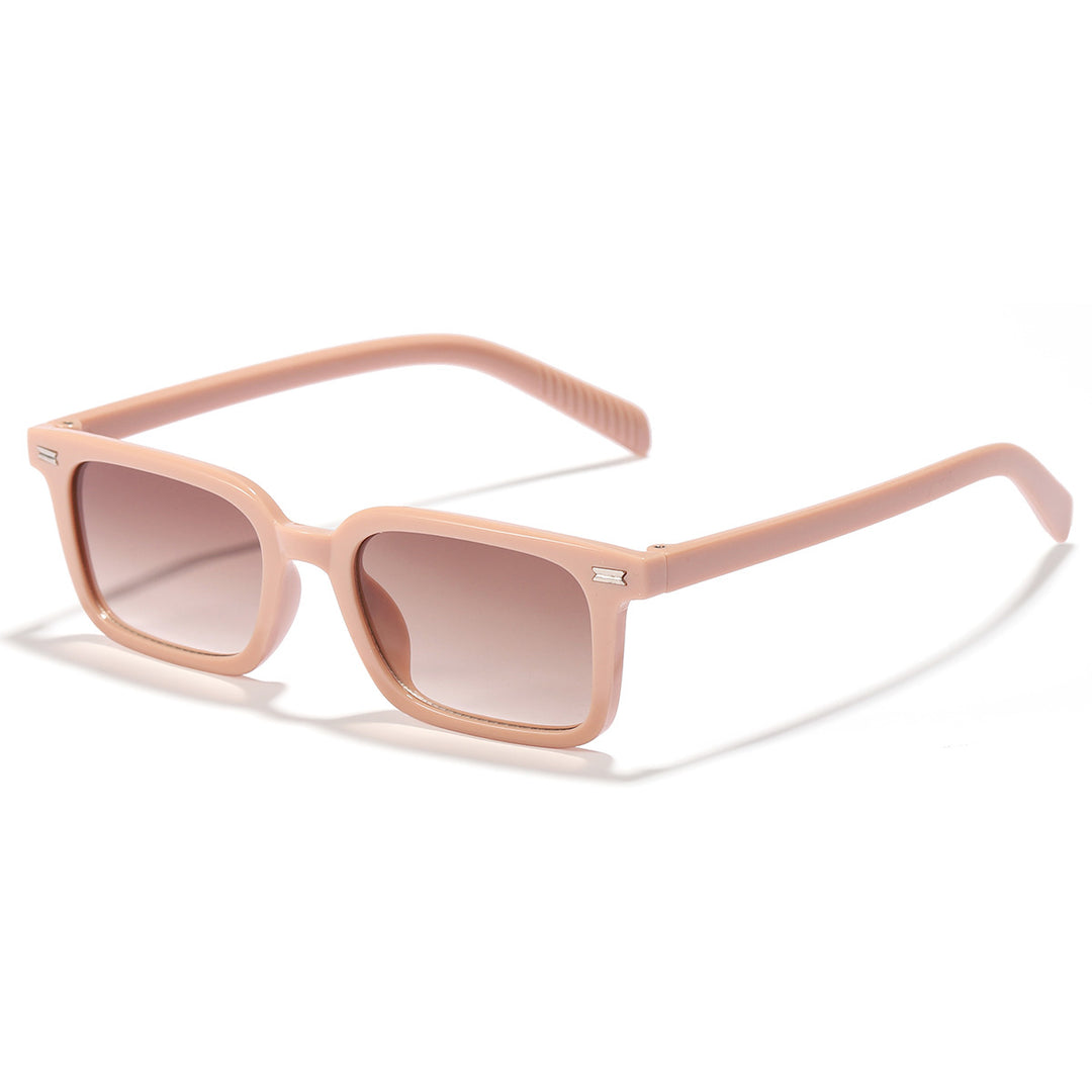 Dame elegant solbrille med transparent ramme Luvikno