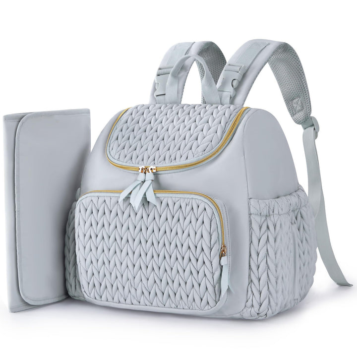 Dames Fashion Ryggsekk med Vevd Design Luvikno