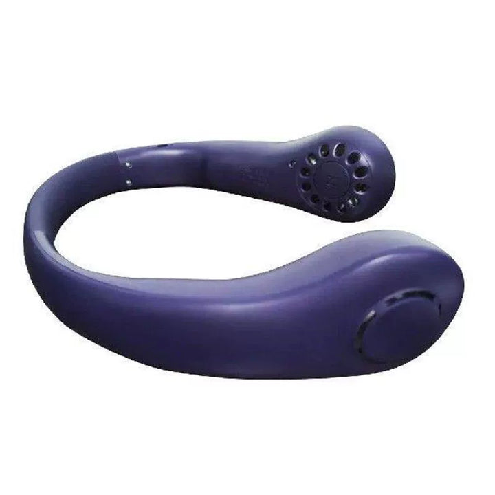 Unisex en størrelse ergonomisk U-formet bærbar nakke kjøleventilator med bladløs luftstrøm Luvikno
