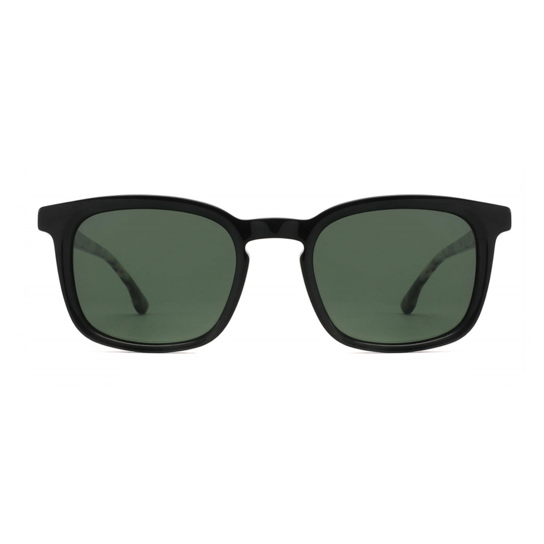 Dame klassisk kvadratisk solbrille med høykvalitets UV-beskyttelse og stilfull ramme Luvikno