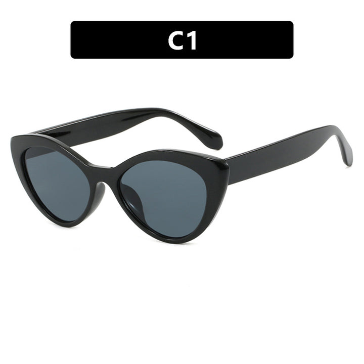 Damer kreative Cat-Eye briller Luvikno