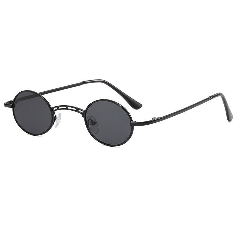 Dame rund fashion solbrille Luvikno