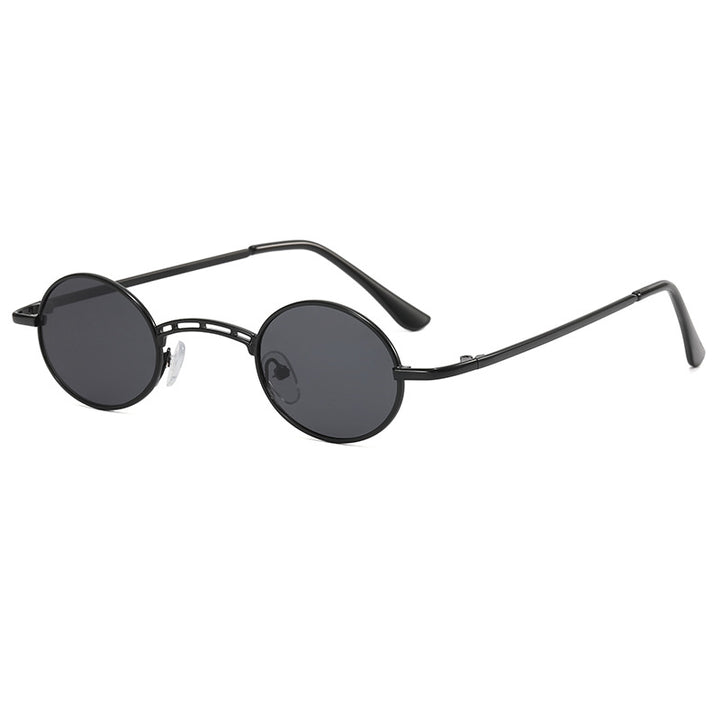 Dame rund fashion solbrille Luvikno