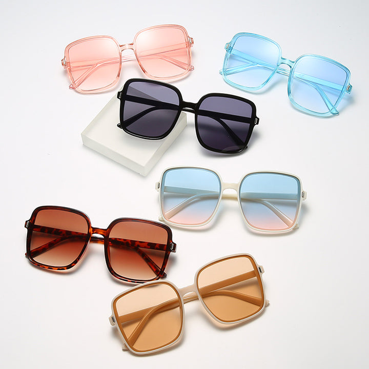 Dame Oversized Solbriller med UV-Beskyttelse og Elegant Design Luvikno