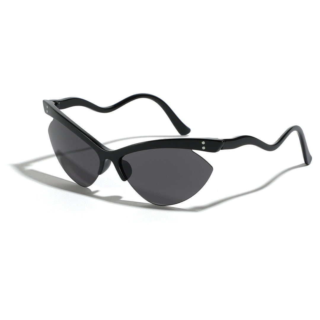 Dame Cat-Eye solbriller med ergonomisk design og UV-beskyttelse Luvikno