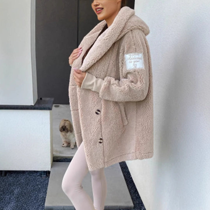 Luvik | Dame Oversized Teddyjakke