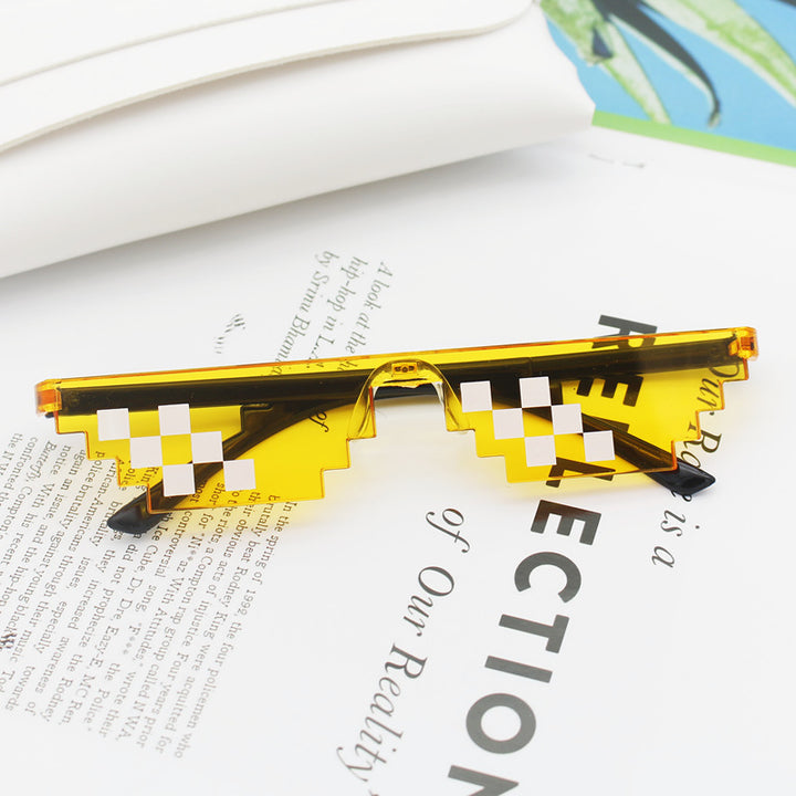 Dame kreativ solbrille i moderne stilelement Luvikno