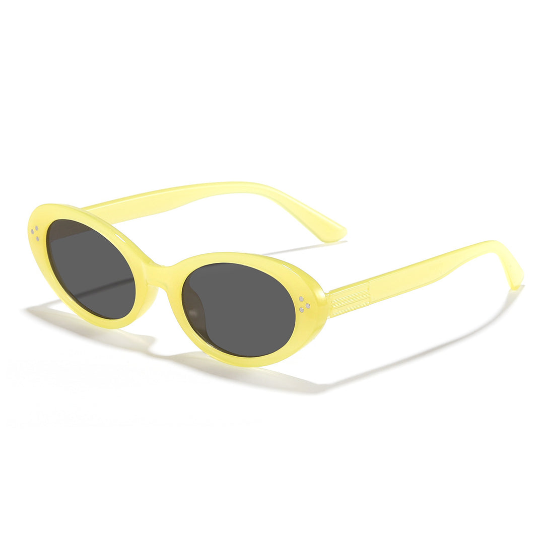 Dame moter solbrille med elegant, oval design Luvikno