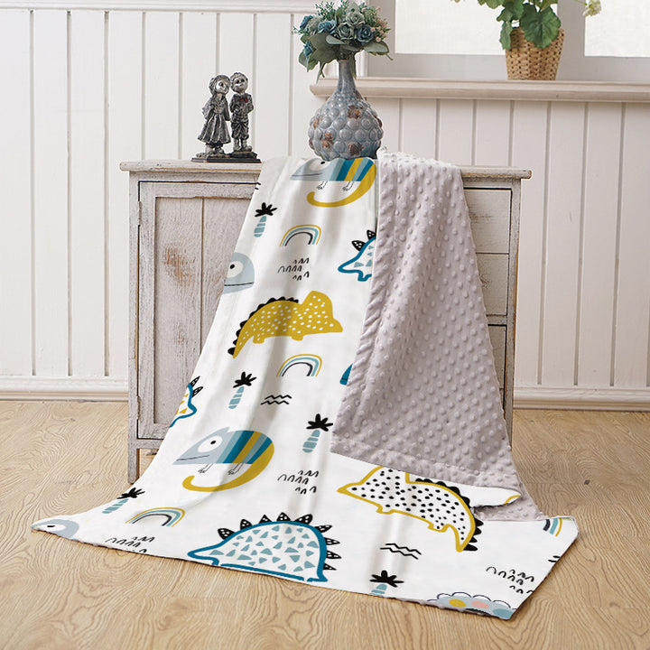 Dame kosedekke i dinosaur-design Luvikno