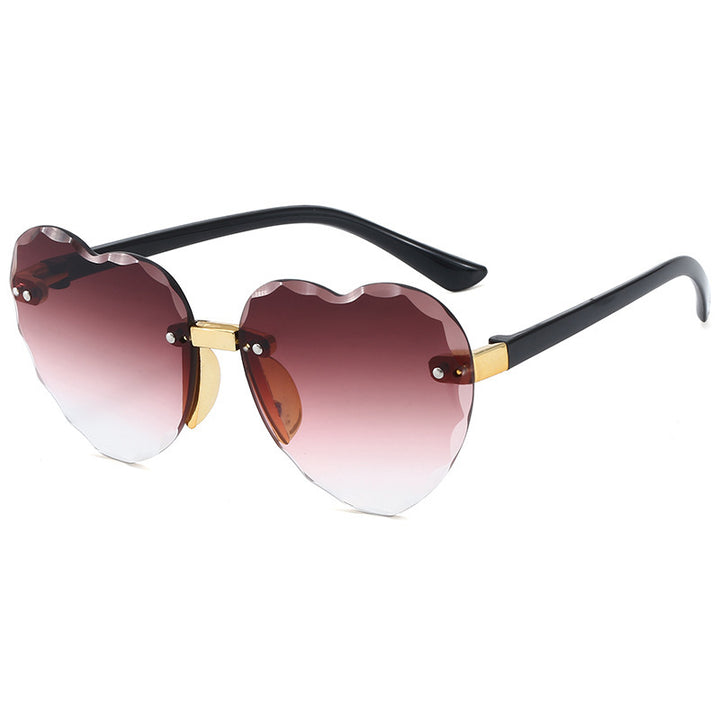 Dame Hjerteformet Solbrille Luvikno