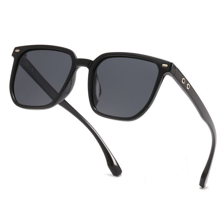 Dame moteriktig solbrille i trendy skilpaddemønster Luvikno