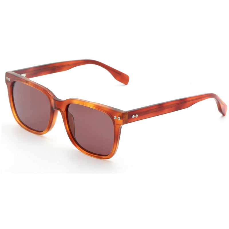 Dame Modisk Solbrille i elegant skilpadde-design Luvikno