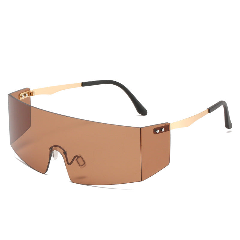 Damer Futuristisk Sportsolbrille Luvikno