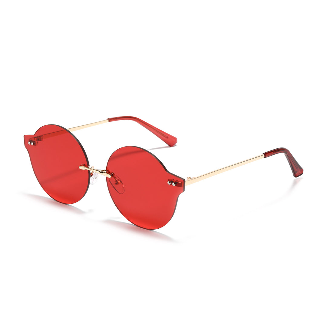 Dame solbrille i unikt, elegant design Luvikno