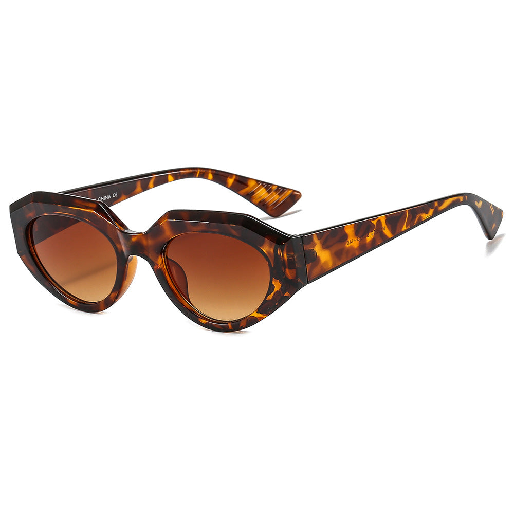 Dame trendy Cat-Eye solbriller Luvikno