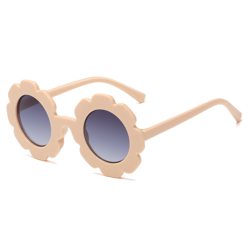 Dame lekne blomster-solbrille med høy UV-beskyttelse Luvikno
