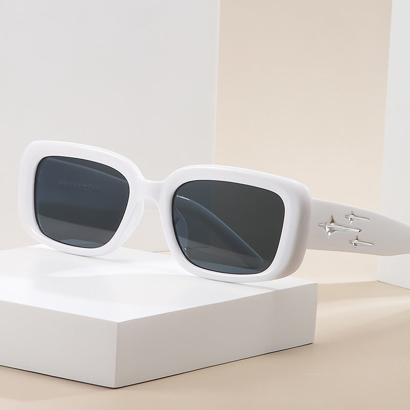 Damer stilige solbriller i trendy retro-design Luvikno