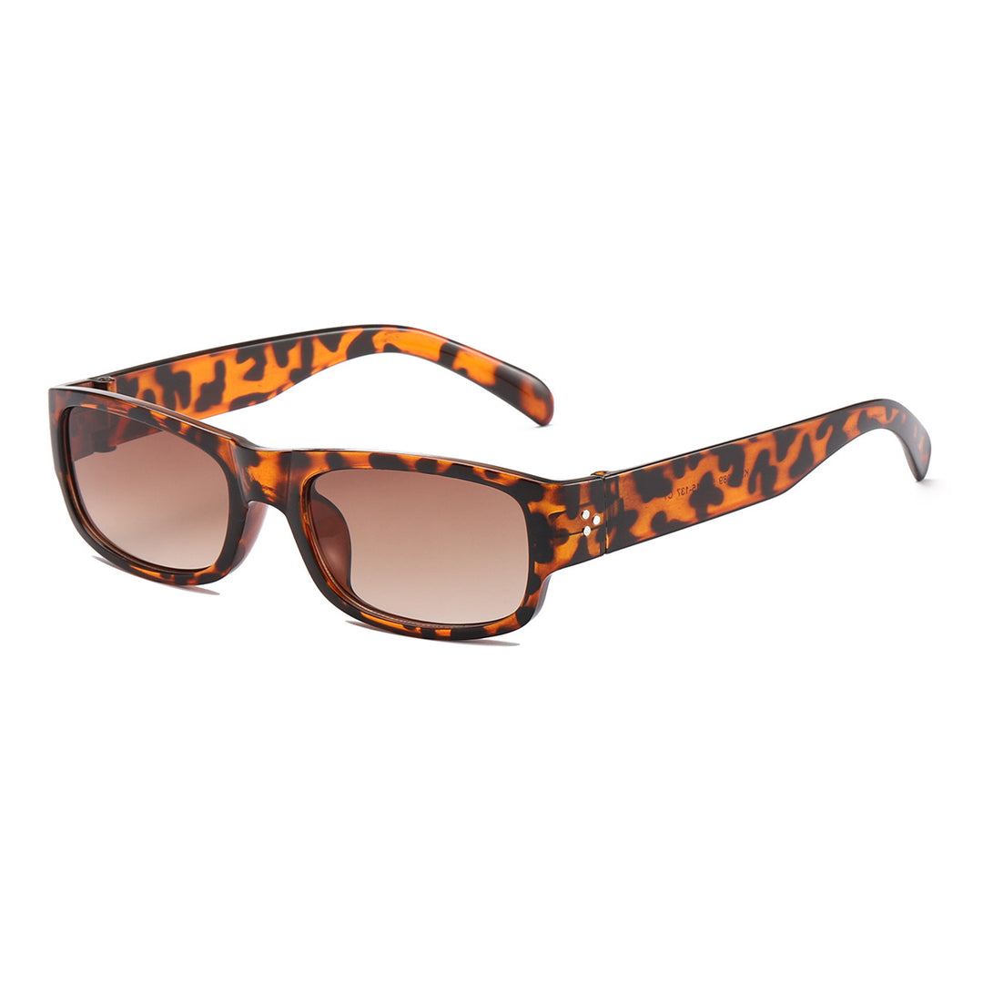Dame elegant solbrille med moderne ramme Luvikno