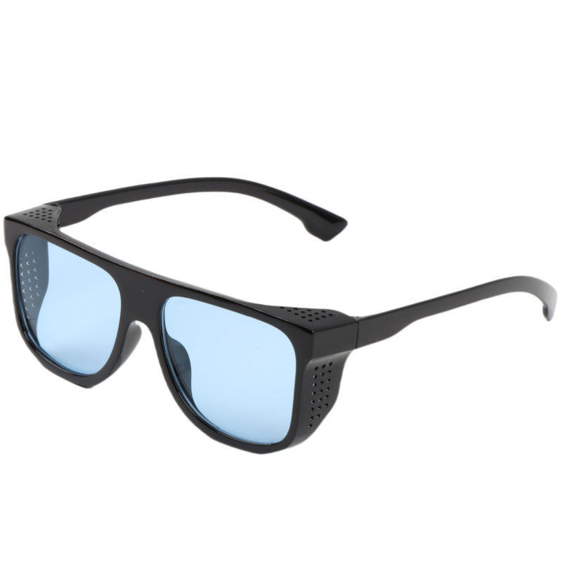 Dame moterik oversized solbrille med unik aksent Luvikno