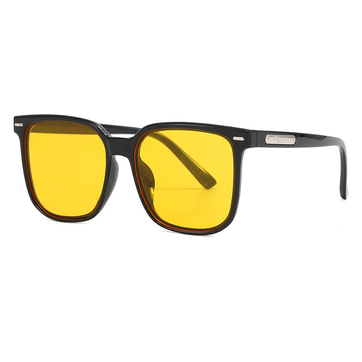 Dame kvadratisk solbrille med moderne design Luvikno
