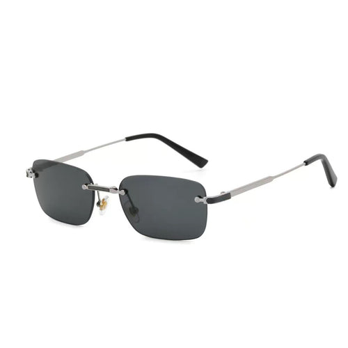 Dame moteriktig brille med elegant metallramme Luvikno