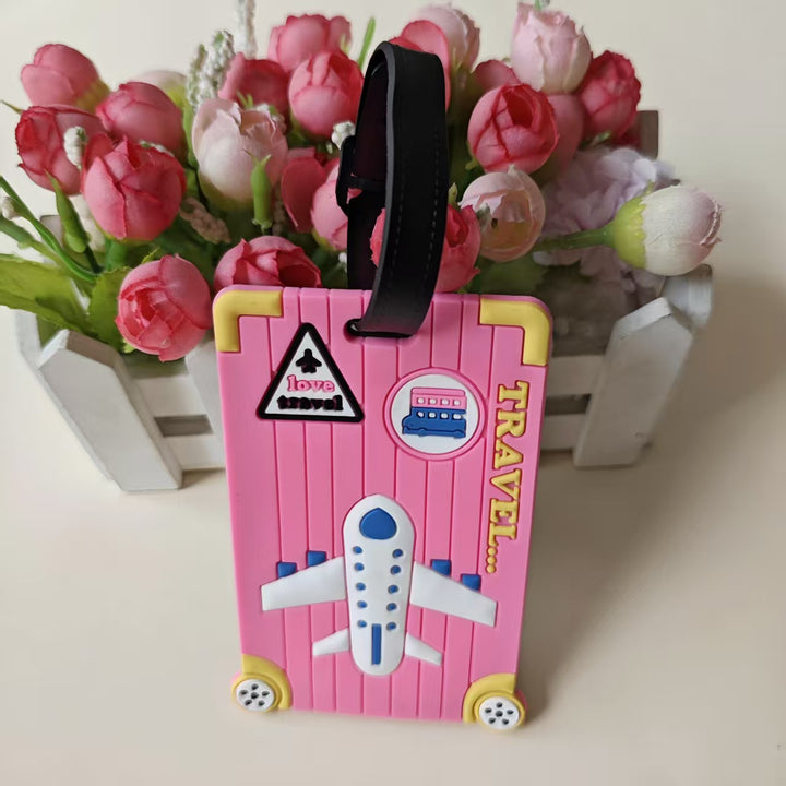 Unisex Bagasjelapp med kreativt reise-motiv Luvikno
