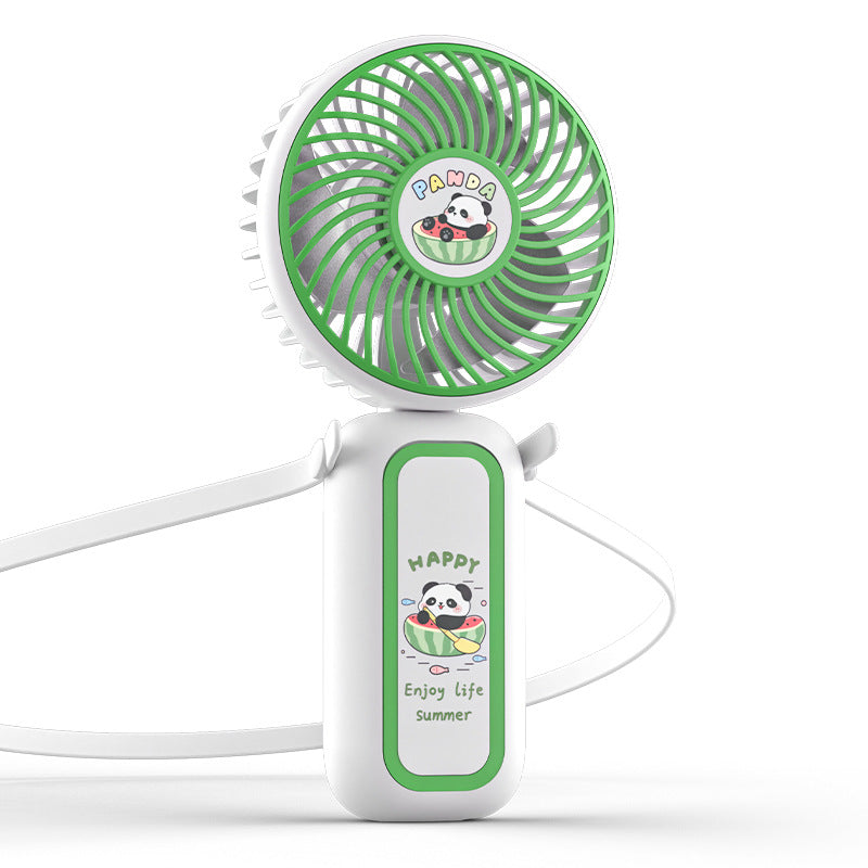Dame portable mini vifte i søtt panda-design Skanto