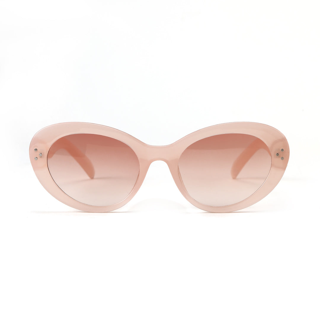 Dame moteriktig oversized solbrille med elegant ramme Luvikno