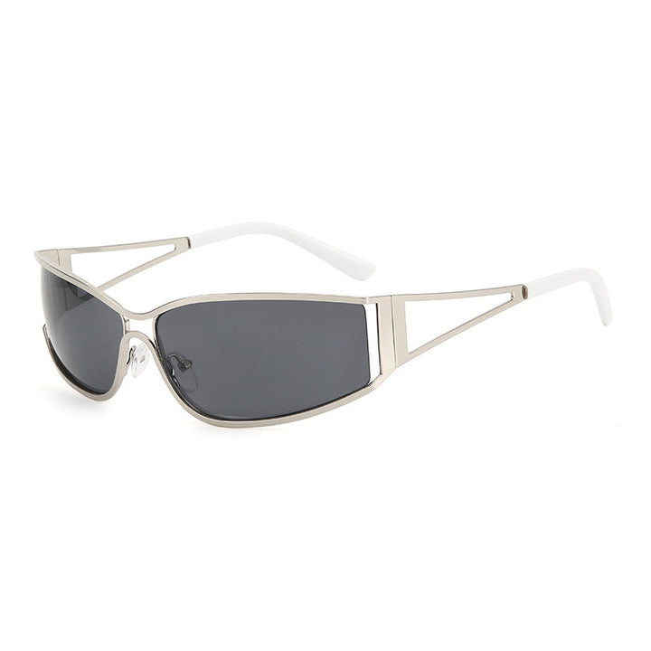 Damer Sporty Solbriller med elegant ramme Luvikno