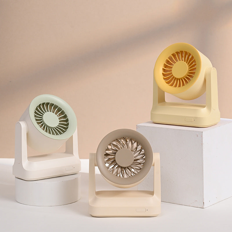 Unisex nan kompakt bordvifte og luftsyklus med svingbart hode og stille DC-motor Luvikno