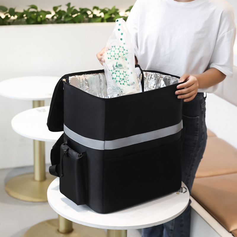 Unisex kjølebag med flere rom og polstret bærehåndtak Luvikno