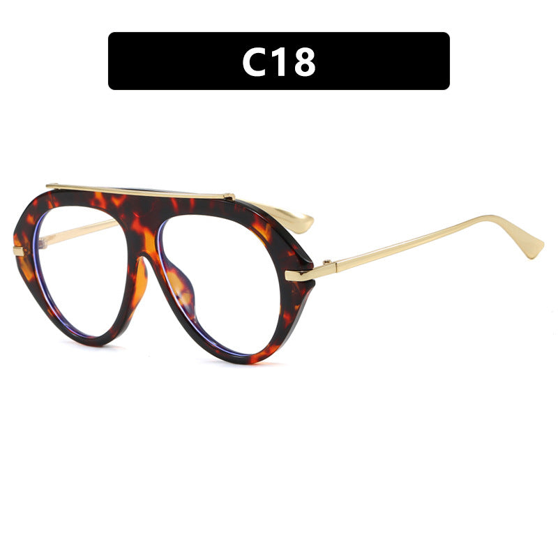 Dame solbrille i elegant heksagon-design Luvikno