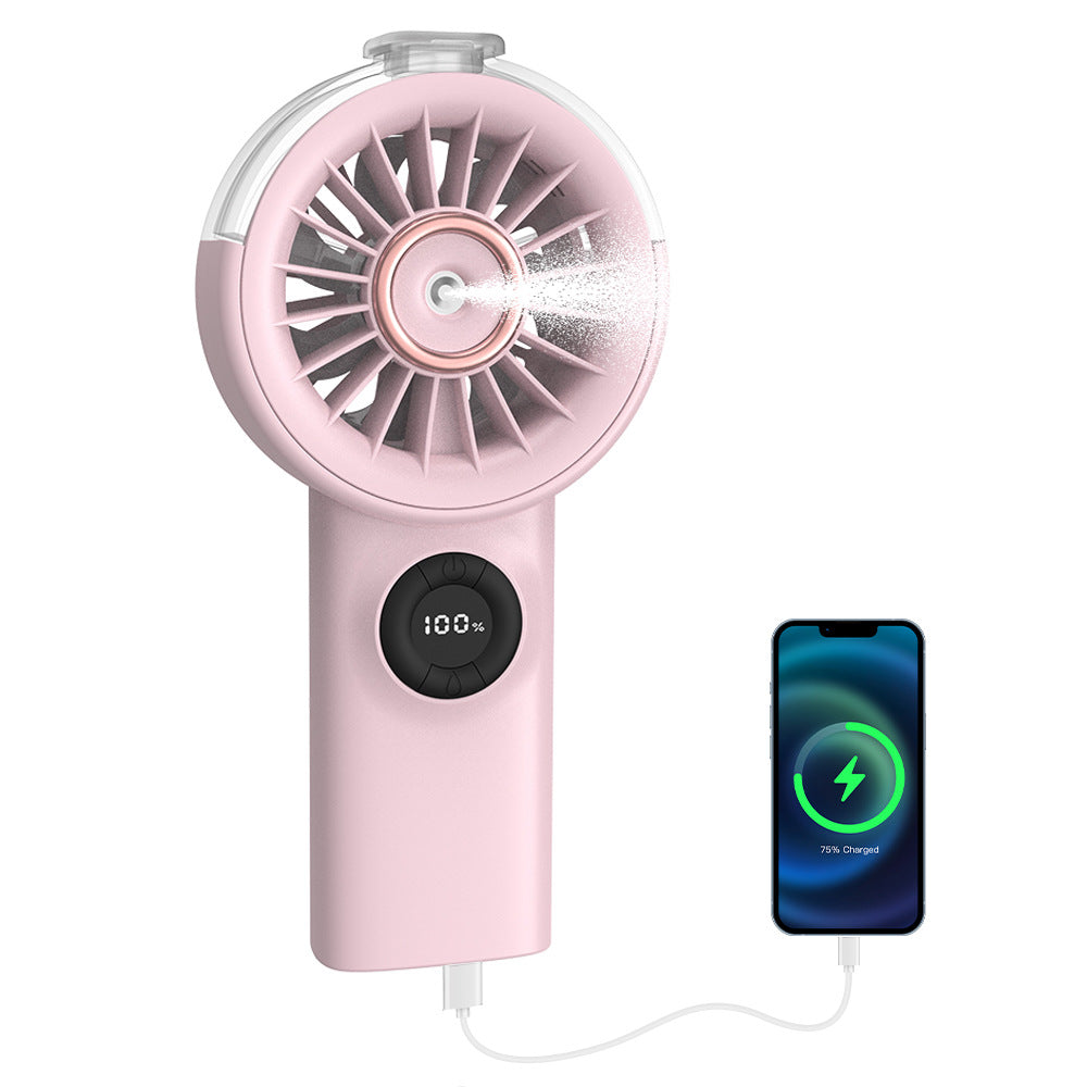 Unisex Bærbar Oppladbar Mini Vifte Luvikno
