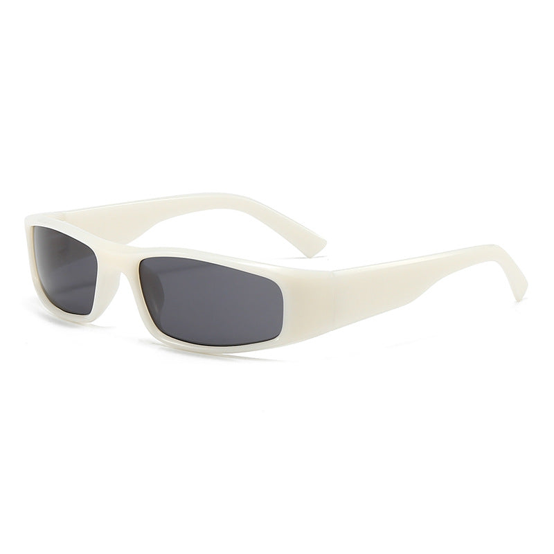 Dame sporty solbriller med robust ramme Luvikno