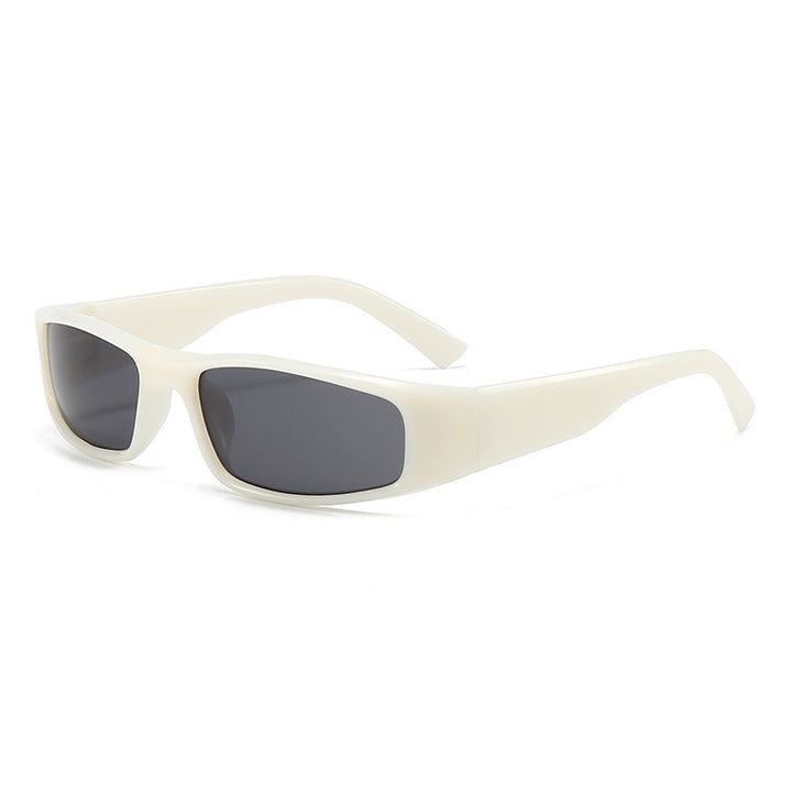 Dame sporty solbriller med robust ramme Luvikno