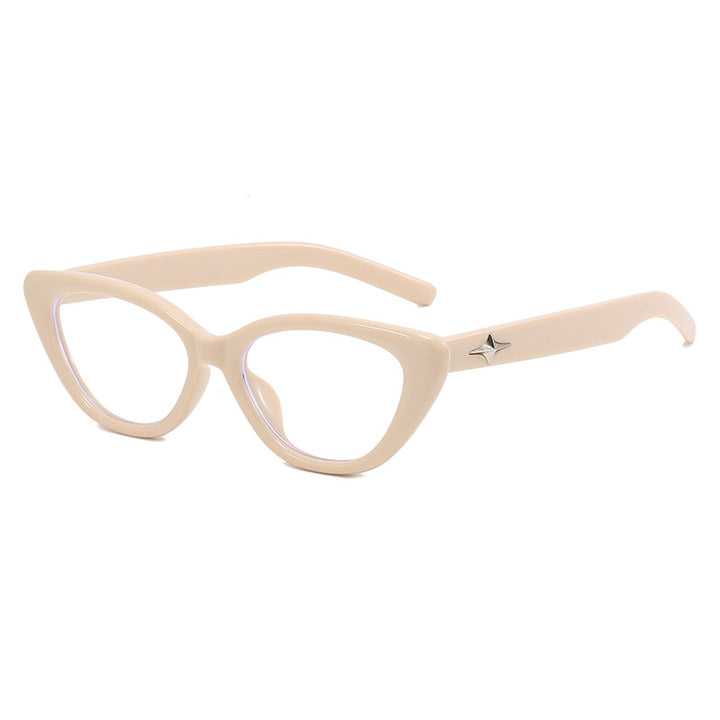 Dame Cat-Eye Briller med stilfull design Luvikno