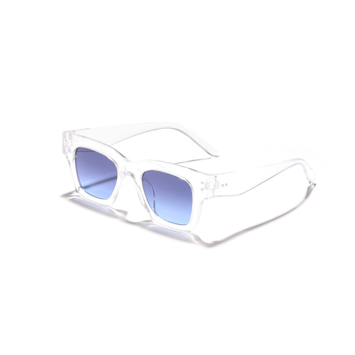 Dame trendy kvadratisk solbriller i urban stil Luvikno