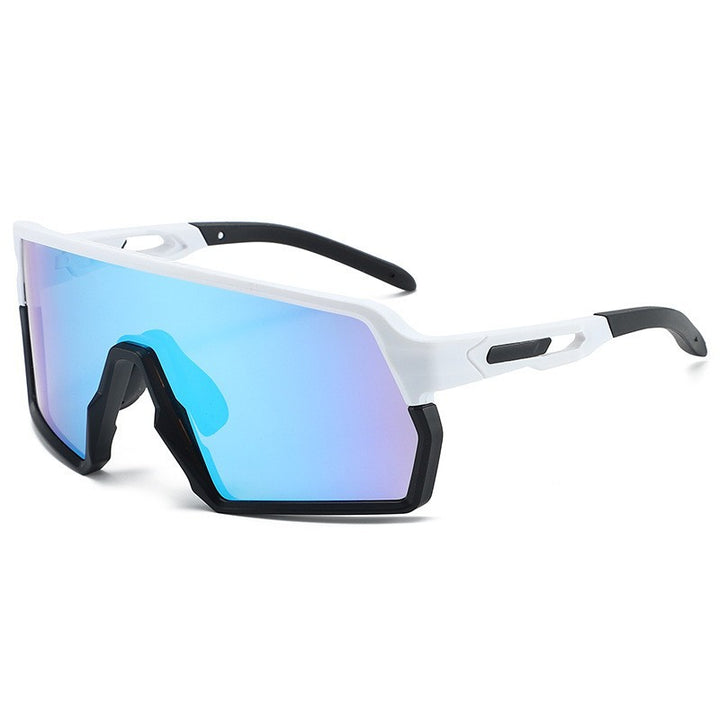Dame Sporty Racing Glasses med innovativ ramme og høystreflekterende linser Luvikno