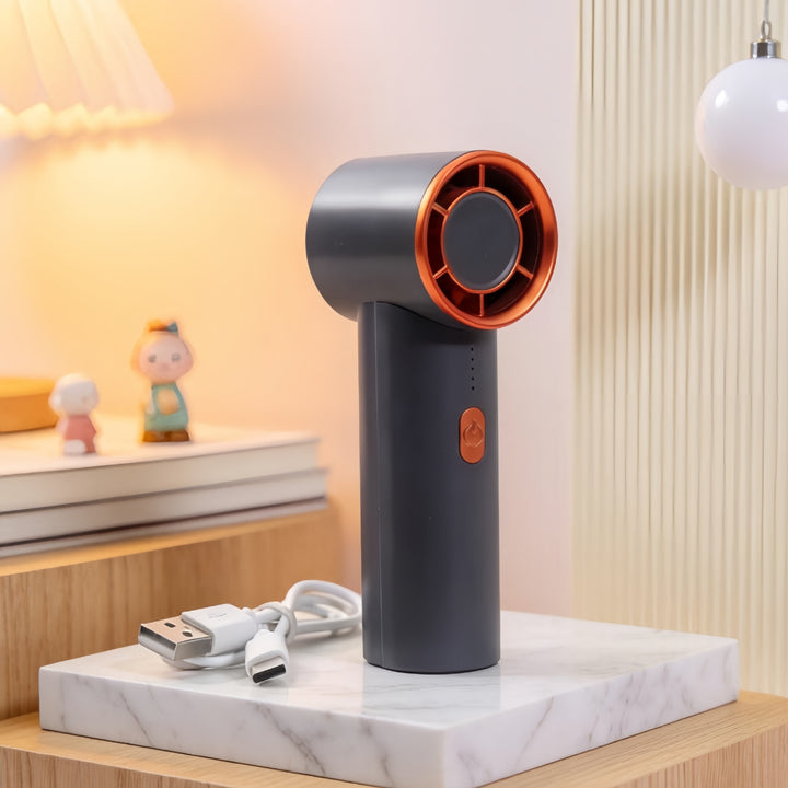 Damen Bærbar Håndvifte med USB-ladingsfunksjon og fleksibelt design Luvikno