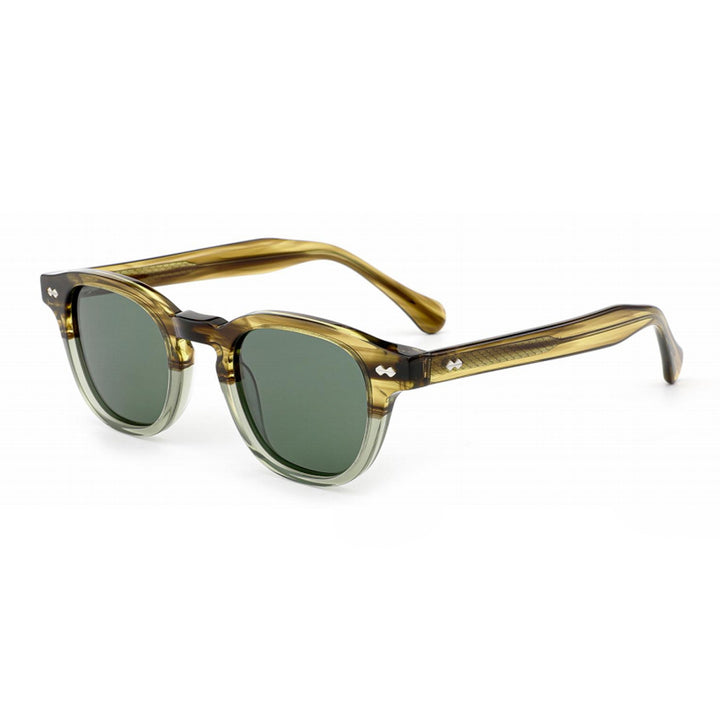 Dame solbrille i tidløs, moderne design med robust ramme Luvikno