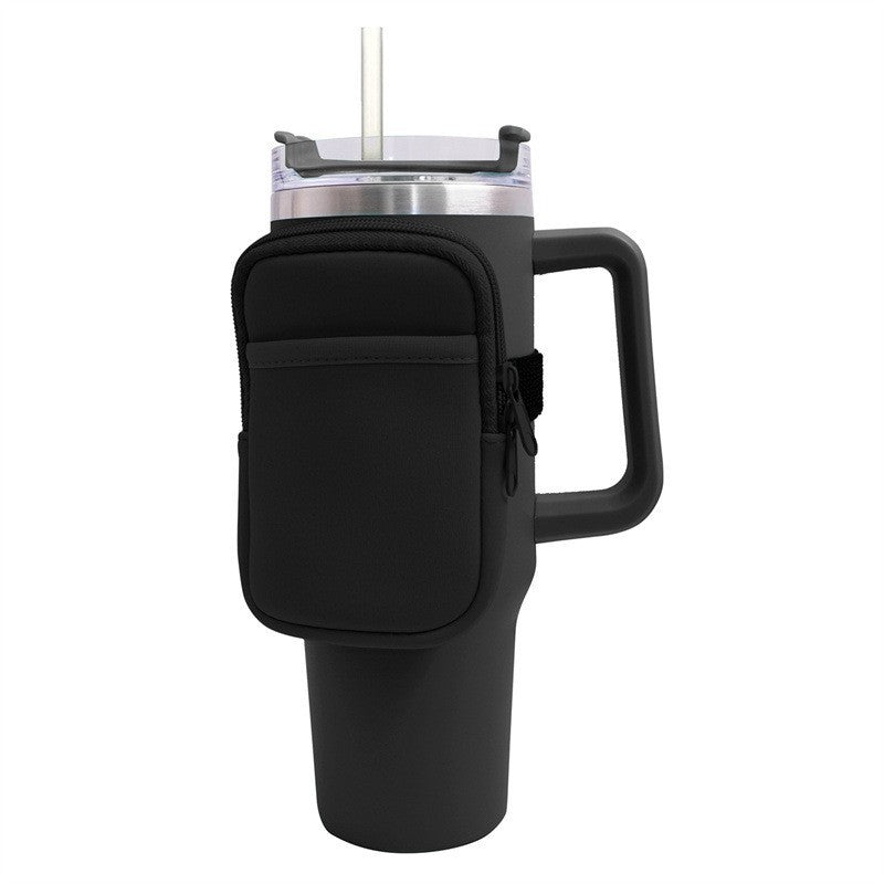 Unisex koppholder med praktisk lomme Luvikno