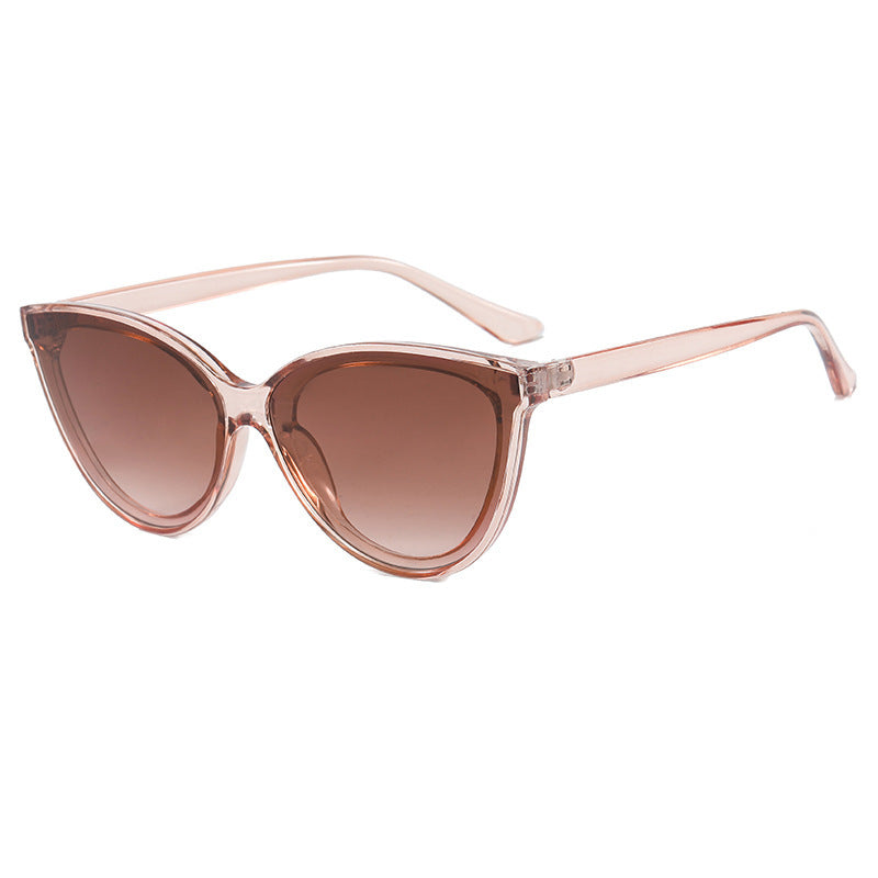 Dame moter Cat-Eye solbriller med gradientlinser Luvikno